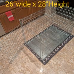  Heavy Duty XL Dog Kennel 42"L X 26"W X 28" T