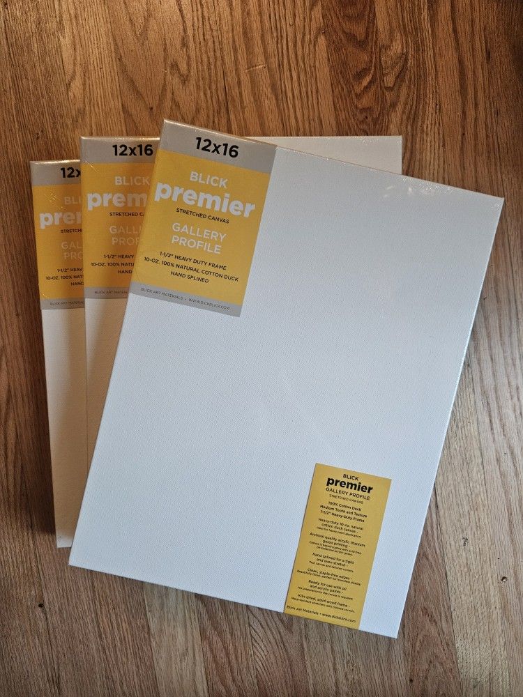 Art Supplies- Gallery Wrapped Canvad