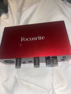Scarlet Focusrite Interface