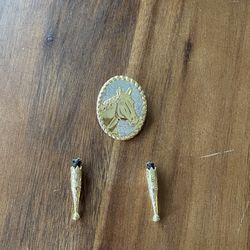 VINTAGE Horse Head Bolo Tie - **CLASP ONLY**