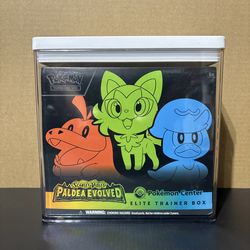 Pokemon Center Exclusive Elite Trainer Box Paldean Evolved