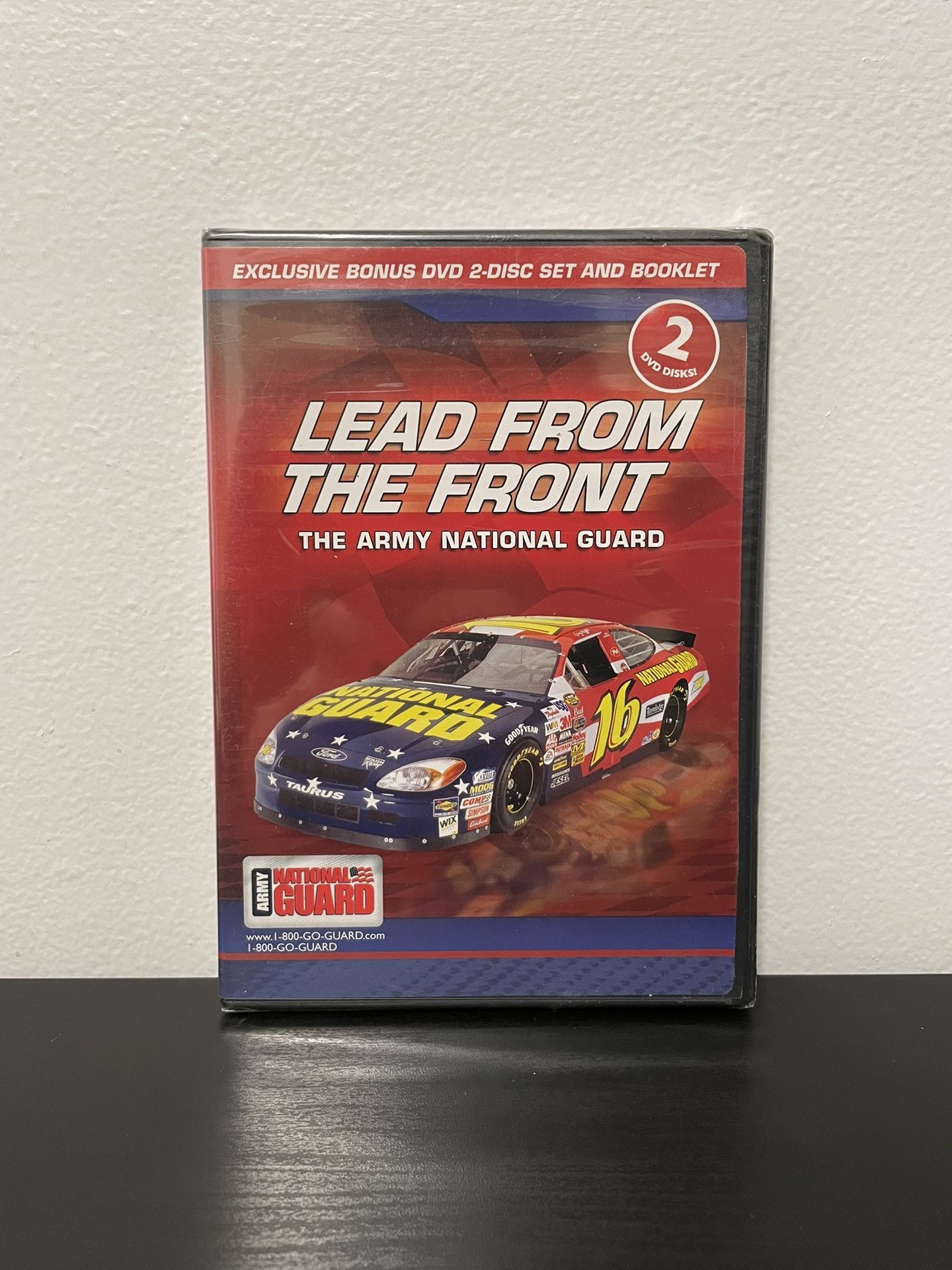 Lead From The Front Army National Guard DVD + PC Game NEW Greg Biffle Nascar