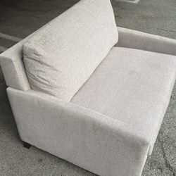 Save $1,775- Crate & Barrel Lounge 49” Twin Sleeper - Exceptional Practically Showroom Condition