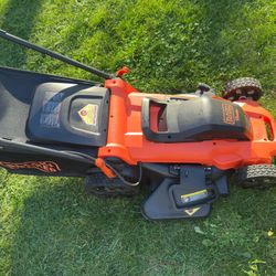 BLACK+DECKER 20 in. 13 AMP Corded Electric Walk Behind Push Lawn Mower