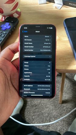 Apple iPhone XR 64GB Red