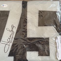 Howie Long Autographed Raiders Home Jersey 