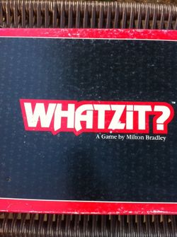 Whatzit? Board game