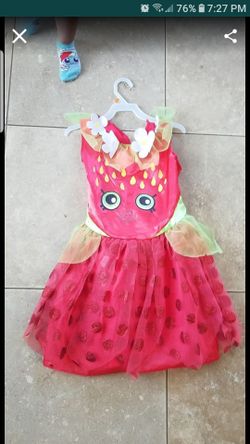 Girls shopkin costume