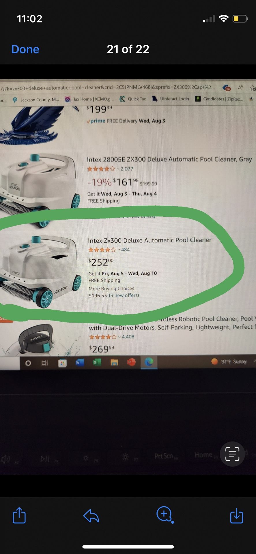 Automatic Deluxe Pool Cleaner 