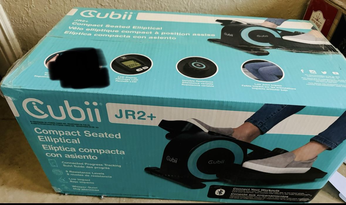 Cubii Jr2+ Seated Elliptical (Brand New In Box)