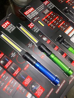 Magnetic rechargeable professional flashlight