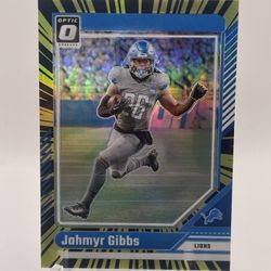 2024 Optic Jahmyr Gibbs Electricity Numbered /75