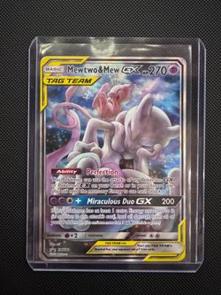 Mewtwo and Mew GX SM191 Promo