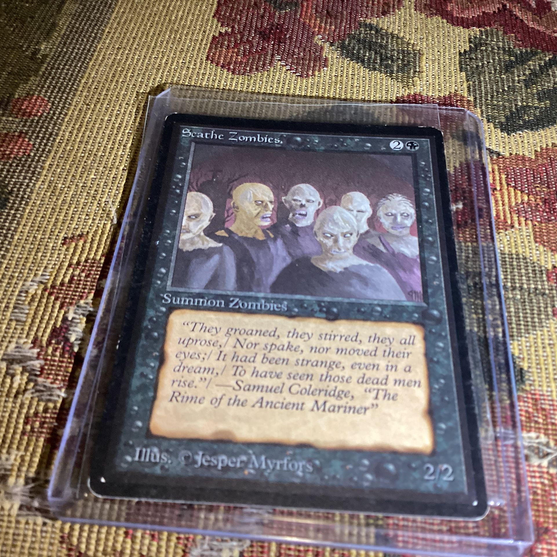 Scathe Zombies Magic The Gathering: Beta Edition card