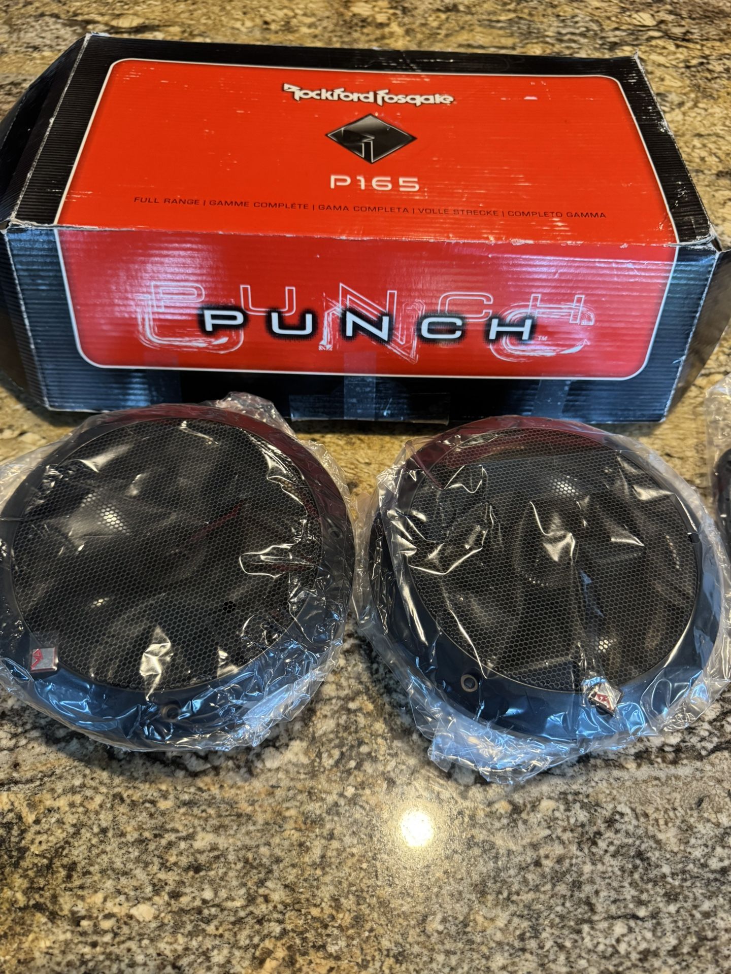 NIB Rockford Fosgate P165 2-Way 6.5in. Car Speaker