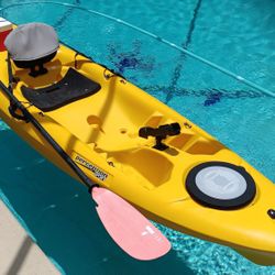 KAYAK PERCEPTION SPORT PESCADOR 10 WITH PADDLE 