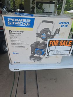 Power stroke pressure washer brand new in box