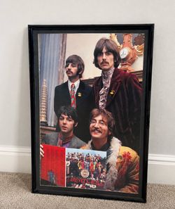 The Beatles Framed Poster Sgt. Pepper's