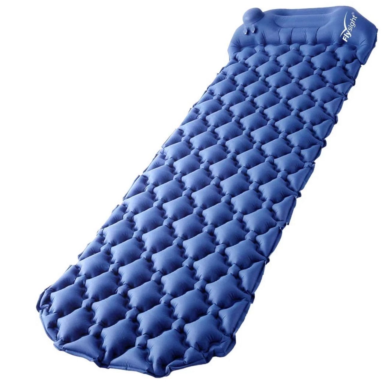 Camping Sleeping Pad for Backpacking Self Inflating Built-in Pump Ultralight Sleeping Pad for Camping with Pillow Durable Waterproof Air Camping Mats 