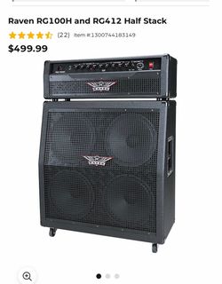 Raven RG100H and RG412 Half Stack
