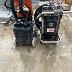 Concrete Floor Grinder/ Polisher And Vacuum