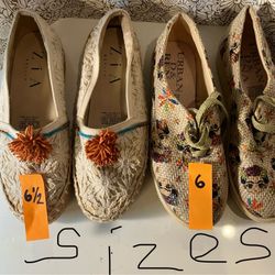 Frida Kahlo  And Beige Shoes 