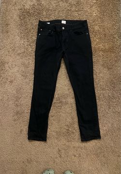 Weatherproof Vintage Slim Black Jeans 36x32