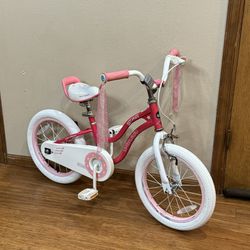 Royal Rider Star RoyalBaby Girls Bicycle- 16” Wheels -Firm