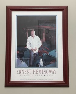 Ernest Hemingway  27x21.5