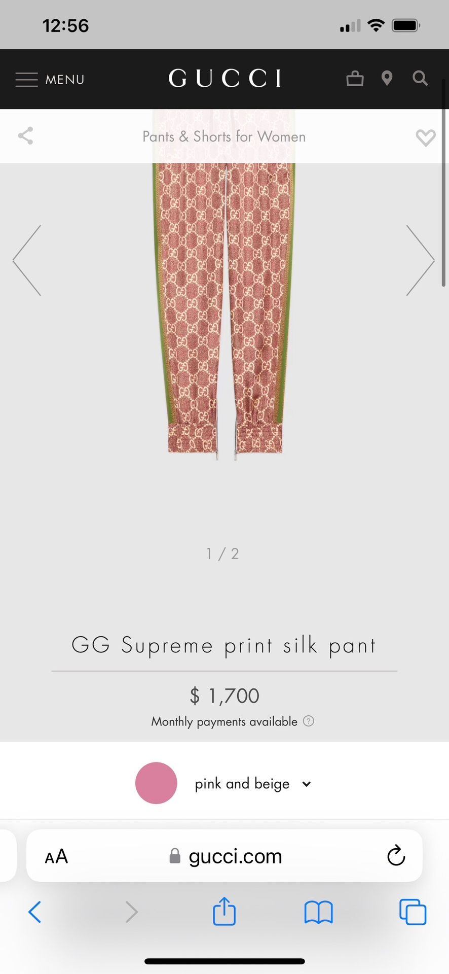 Gucci Pants