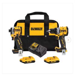 De Walt Cordless Drill & Driver Combo