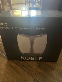 FRIO Portable LED Speaker Ice Bucket