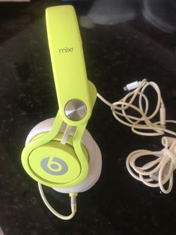 Beats Mixr Neon Headphones!