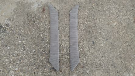 1982-1994 S10 SONOMA BLAZER JIMMY BRAVADA TYPHOON SYCLONE CUSTOM WINDSHIELD PILLAR MOLDING TRIM SET LOWRIDER MINI TRUCK 2.5 4.3