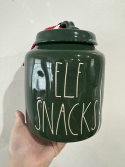 Rae Dunn Elf Snacks Canister 
