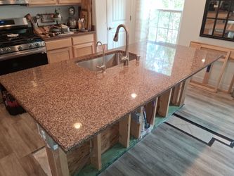Granite island top
