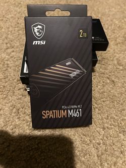MSI Spatium M461 2TB PCIe 4.0 NVMe M.2 SSD