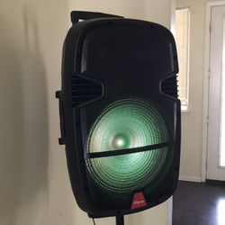 Portable Music Player - 15” Woofer - 3000 Watts