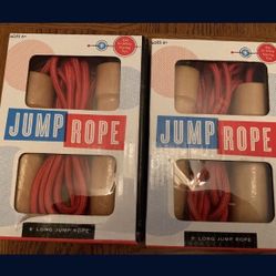 9ft  Jump Rope Set Of 2 (New)