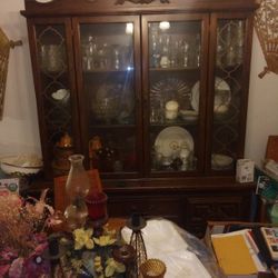 Large China Cabinet 