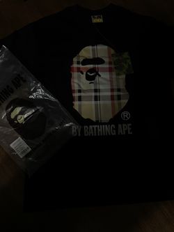 Bape X Burberry Black Size M
