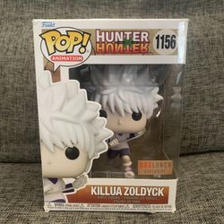 Funko Pop Hunter x Hunter KILLUA ZOLDYCK #1156 BoxLunch Exclusive Vinyl Figure