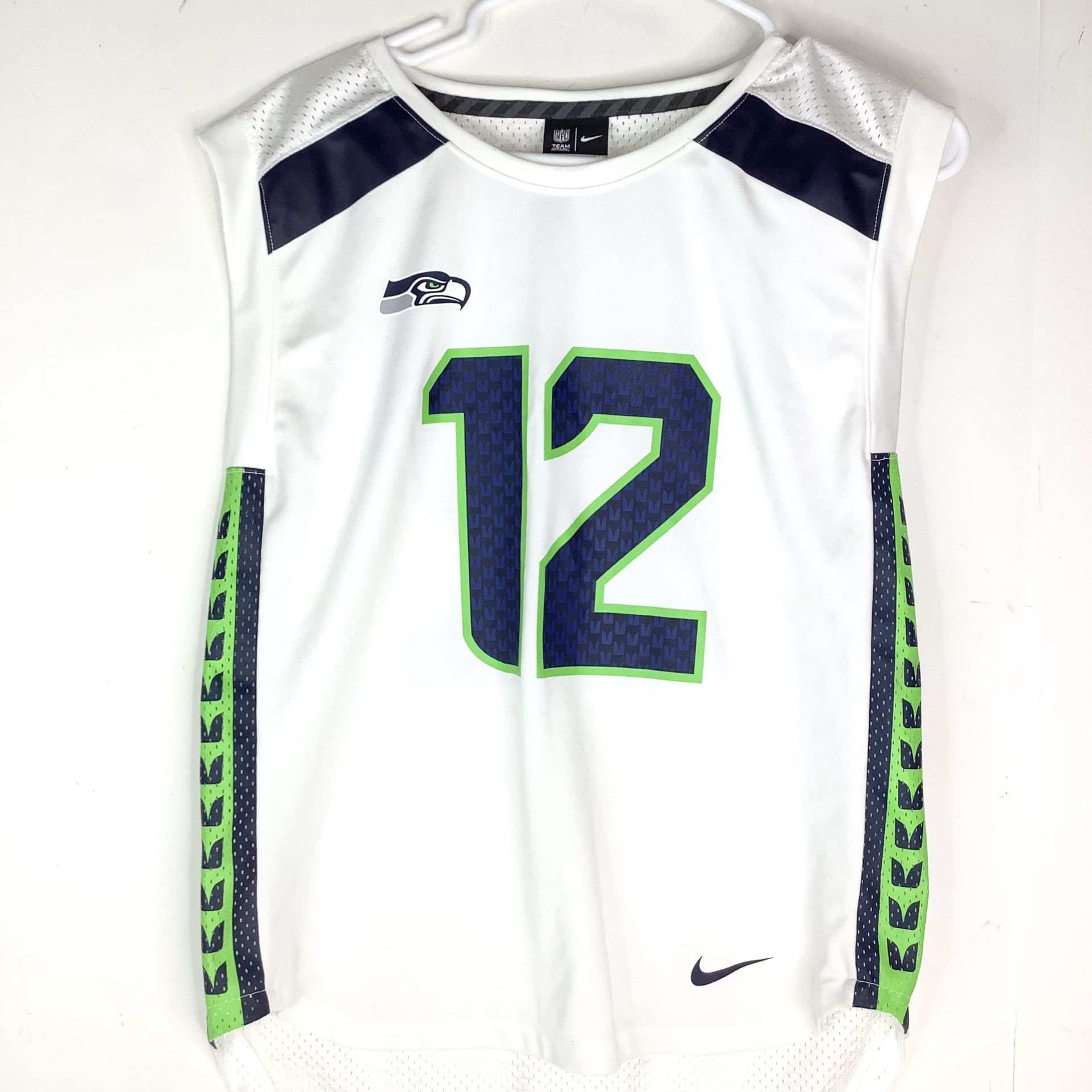 Nike Seattle Seahawks 12th Fan Player Tank Jersey Small