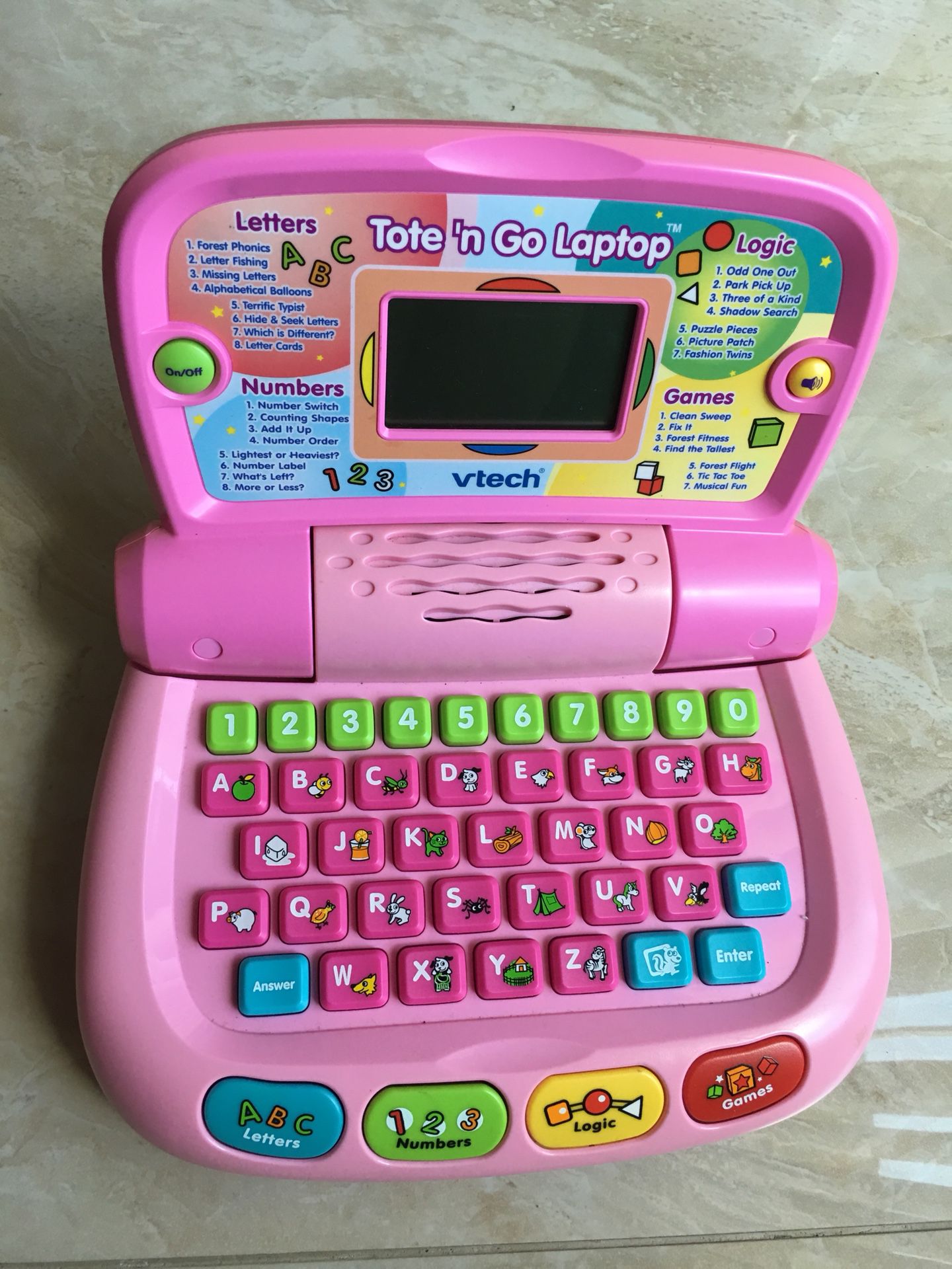 VTech Tote and Go Laptop - Pink 