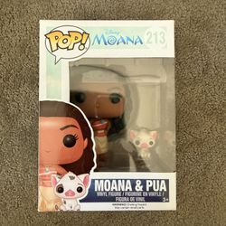 DISNEY MOANA & PUA FUNKO POP
