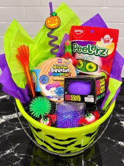 Halloween squishy baskets