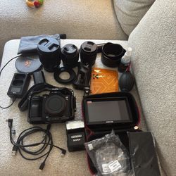 Sony A7iii Full Photography Bundle 3 Lens All Brand New Shutter Count 4783