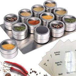Soho spices, magnetic spice rack
