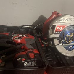 Skilsaw 2.3 Hp/12 Amp And Skil Tool Set