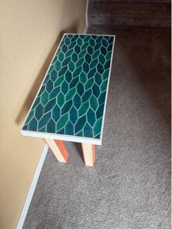 End table with tile top FREE